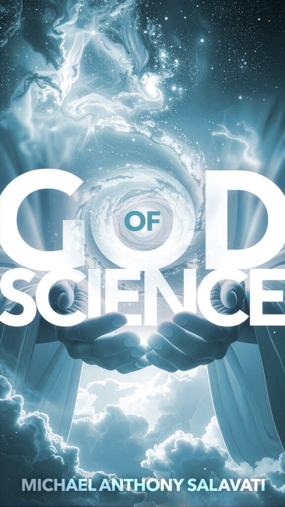 God of Science book cover by Michael Salavati - A Revelation Works LLC production